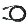 QNAP datový kabel CAB-TBT315M-40G, Thunderbolt3 Type-C 40Gbps, aktivní, 1,5m
