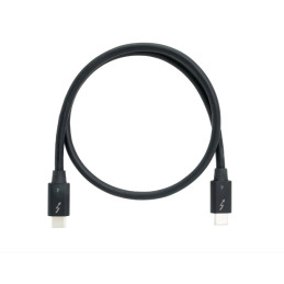 QNAP datový kabel CAB-TBT4-0M5, Thunderbolt 4 40Gb/s, pasivní, USB-C, 0,5m
