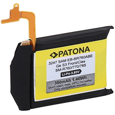 PATONA baterie pro chytré hodinky Samsung Gear S3 380mAh