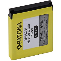 PATONA baterie pro chytré hodinky DZ09, QW09, W8, A1, V8, X6, 280mAh, LQ-S1