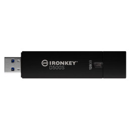 Kingston flash disk 128GB IronKey D500S FIPS 140-3 Lvl 3 (Pending) AES-256
