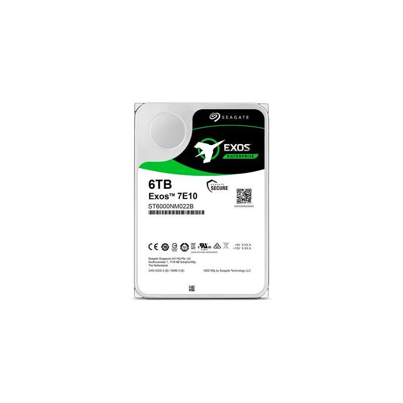 SEAGATE HDD Server Exos 7E10 512E/4kn (SED BASE, 3.5'/ 6TB/ SAS 12Gb/s / 7200rpm)