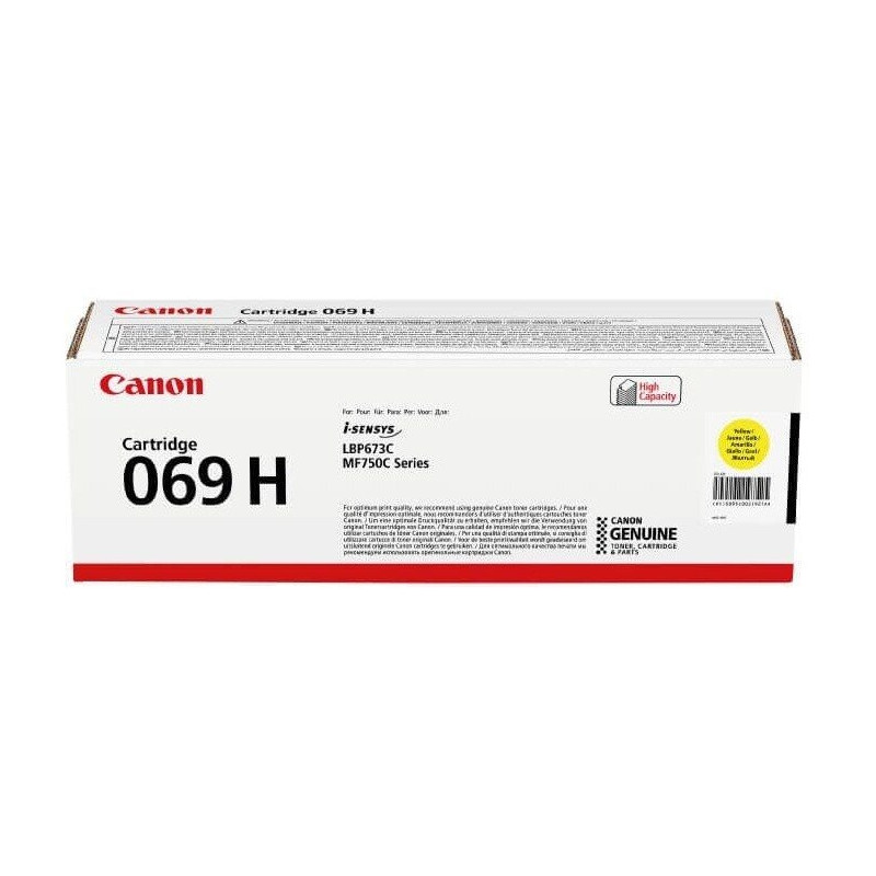 Canon toner CRG-069H Y