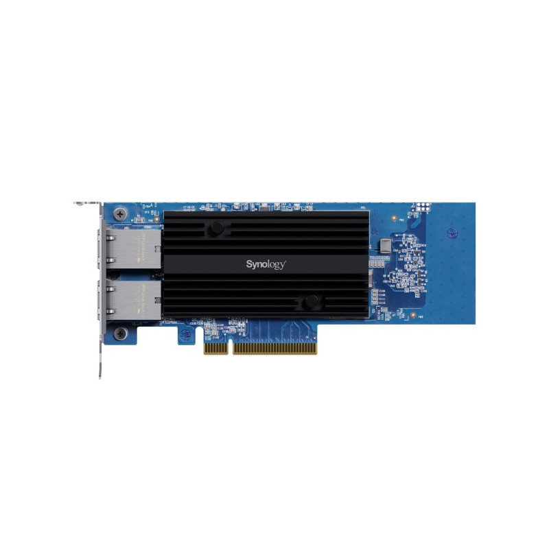 Synology E10G30-T2 Vysokorychlostní přídavná karta se dvěmi porty 10GBASE-T/NBASE-T pro servery Synology NAS
