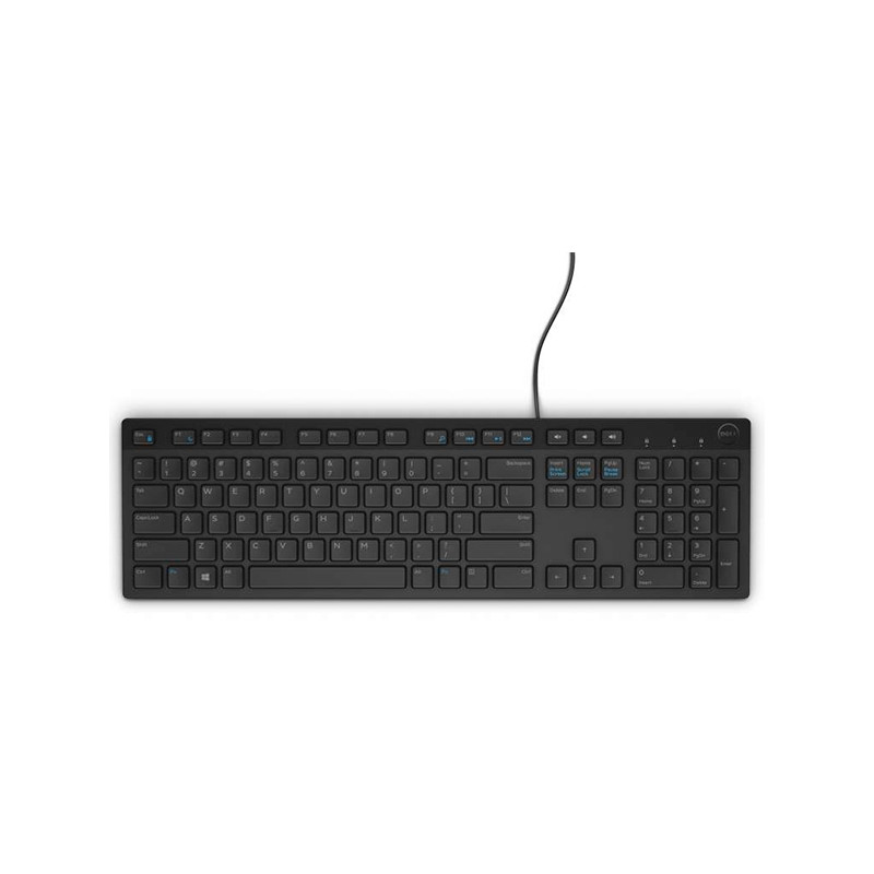 Dell Multimedia Keyboard-KB216 - Czech/Slovak (QWERTZ) - Black