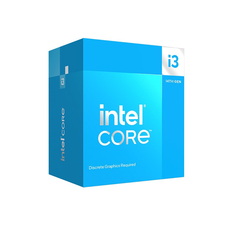 INTEL Core i3-14100F 3.5GHz/4core/12MB/LGA1700/No Graphics/Raptor Lake Refresh
