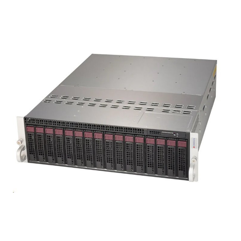 SUPERMICRO 3U MicroCloud server AS-3015MR-H8TNR, 8x PSE-SED-RYZN9-7950X, 8x 32GB DDR5-4800 2RX8, 8x SSD M,2 NVMe PCIe4 9