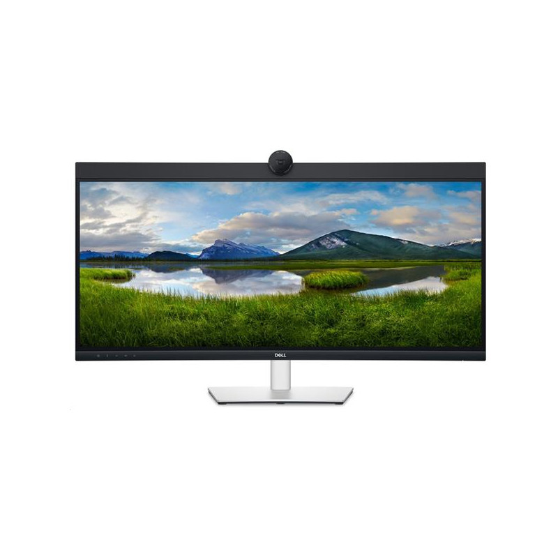 DELL 34 Curved Video Conferencing Monitor - /P3424WEB/34,14"/IPS/3440x1440/60Hz/8ms/Blck-Slvr/3R
