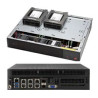 SUPERMICRO Micro 1U mini ITX chassis 2x 2,5" int. HDD, bez zdroje