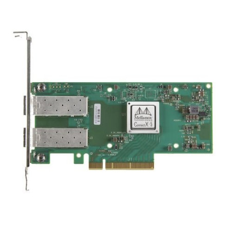 nVidia Mellanox ConnectX®-5 EN network interface card, 10/25GbE dual-port SFP28, PCIe3.0 x8, tall bracket