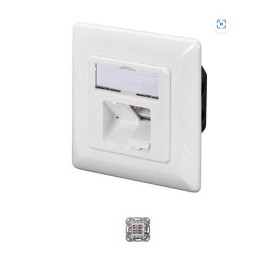 DIGITUS Zásuvka 2x RJ45 pod omítku, STP Cat6