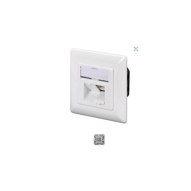 DIGITUS Zásuvka 2x RJ45 pod omítku, STP Cat6