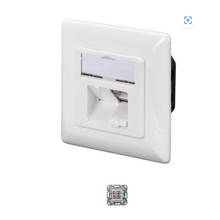 DIGITUS Zásuvka 2x RJ45 pod omítku, STP Cat6