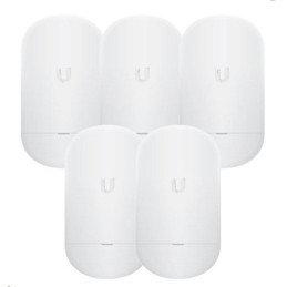 Ubiquiti Nano Stanice Loco 5AC AirMax, 2x2 MIMO 5 GHz, 13 dBi, PoE-in, 5 kusů