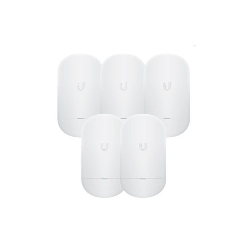 Ubiquiti Nano Stanice Loco 5AC AirMax, 2x2 MIMO 5 GHz, 13 dBi, PoE-in, 5 kusů