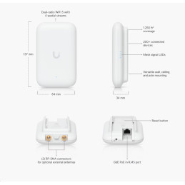 Ubiquiti Swiss Army Knife Ultra (UK-Ultra) - kompaktní WiFi 5 přístupový bod pro Out/In použití
