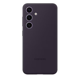 Samsung Silikonový zadní kryt S24, tmavě fialový