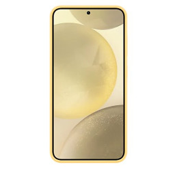Samsung Silikonový Zadní kryt S24, žlutý