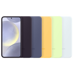 Samsung Silikonový Zadní kryt S24, žlutý