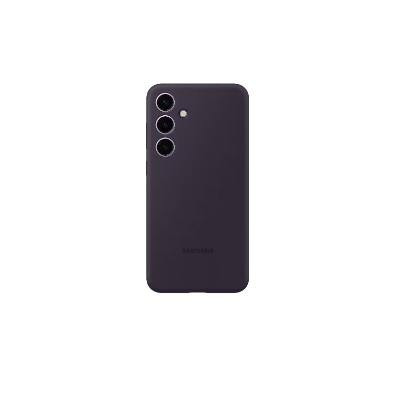 Samsung Silikonový zadní kryt S24+, tmavě fialový