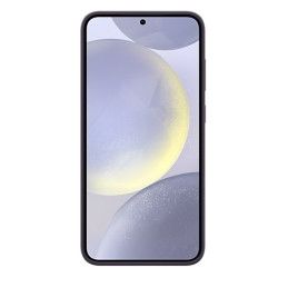Samsung Silikonový zadní kryt S24+, tmavě fialový