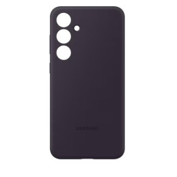 Samsung Silikonový zadní kryt S24+, tmavě fialový