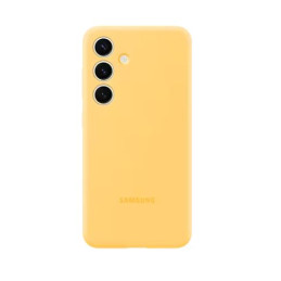 Samsung Silikonový Zadní kryt S24+, žlutý