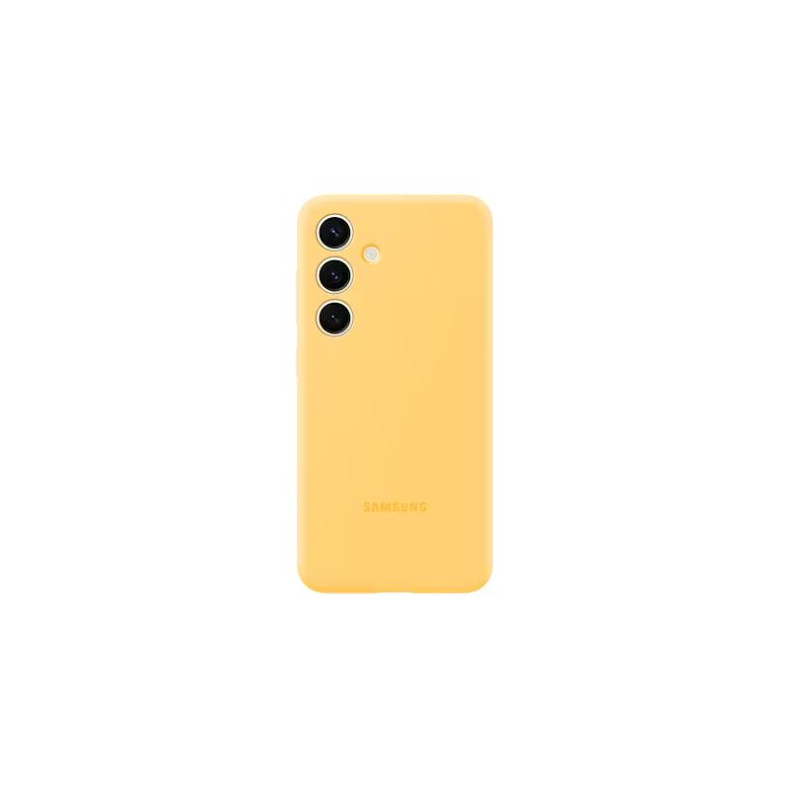 Samsung Silikonový Zadní kryt S24+, žlutý
