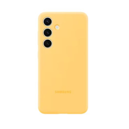 Samsung Silikonový Zadní kryt S24+, žlutý