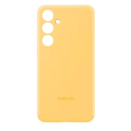 Samsung Silikonový Zadní kryt S24+, žlutý