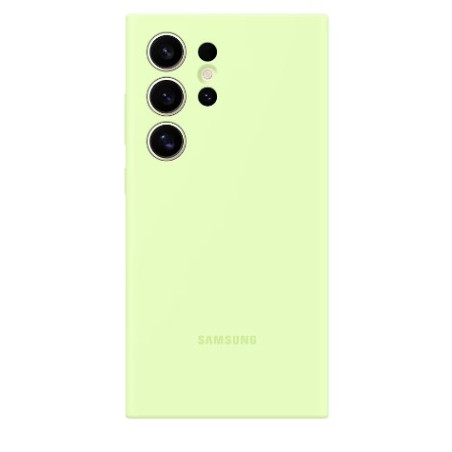 Samsung Silikonový Zadní kryt S24 ULTRA, limetkový