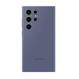 Samsung Silikonový Zadní kryt S24 ULTRA, fialový