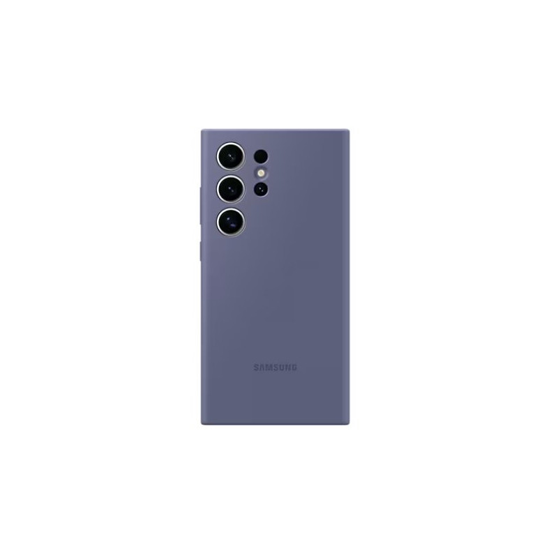 Samsung Silikonový Zadní kryt S24 ULTRA, fialový
