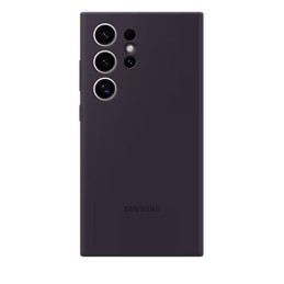Samsung Silikonový zadní kryt S24 ULTRA, tmavě fialový