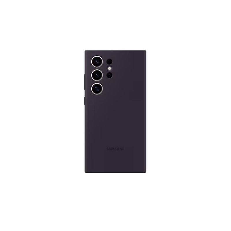 Samsung Silikonový zadní kryt S24 ULTRA, tmavě fialový