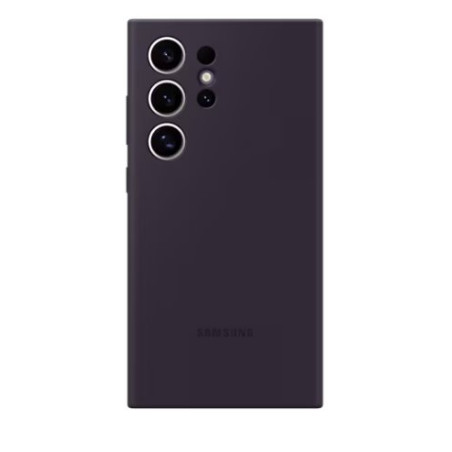 Samsung Silikonový zadní kryt S24 ULTRA, tmavě fialový