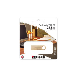 Kingston flash disk 256GB 220MB/s Metal USB 3.2 Gen 1 DataTraveler SE9 G3