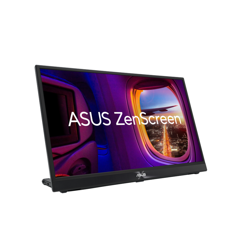 ASUS ZenScreen MB17AHG 17,3" IPS prenosný USB-C monitor 1920x1080 5ms 300cd HDMI 2xUSB-C čierno-šedý