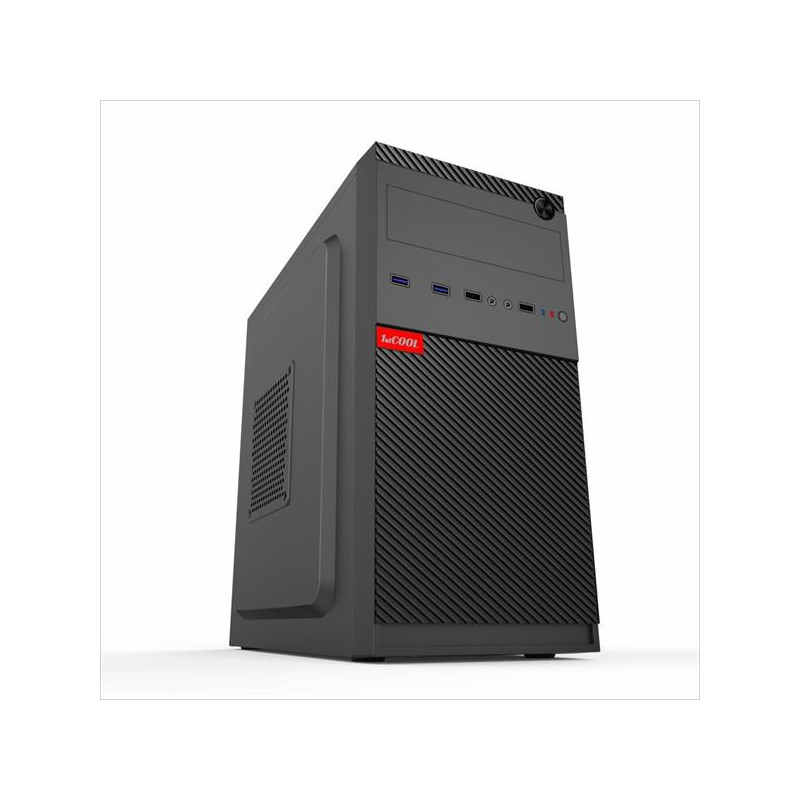 1stCOOL STEP 5, skrinka mATX, s ODD 2xUSB3.0 + 2xUSB2.0, čierna
