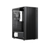 1stCOOL G4 transparent, skrinka ATX, USB3.0, USB-C, 2x ventilátor, čierna