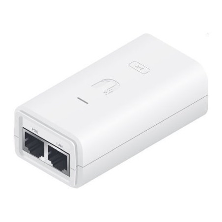 Ubiquiti Gigabitový PoE Injektor 24-24W-G-WH, 24V/1A (24W), bílý