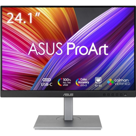 ASUS ProArt PA248CNV 24.1" IPS 1920x1200 5ms 300cd USB-C HDMI 2xDP RJ-45 repro čierny
