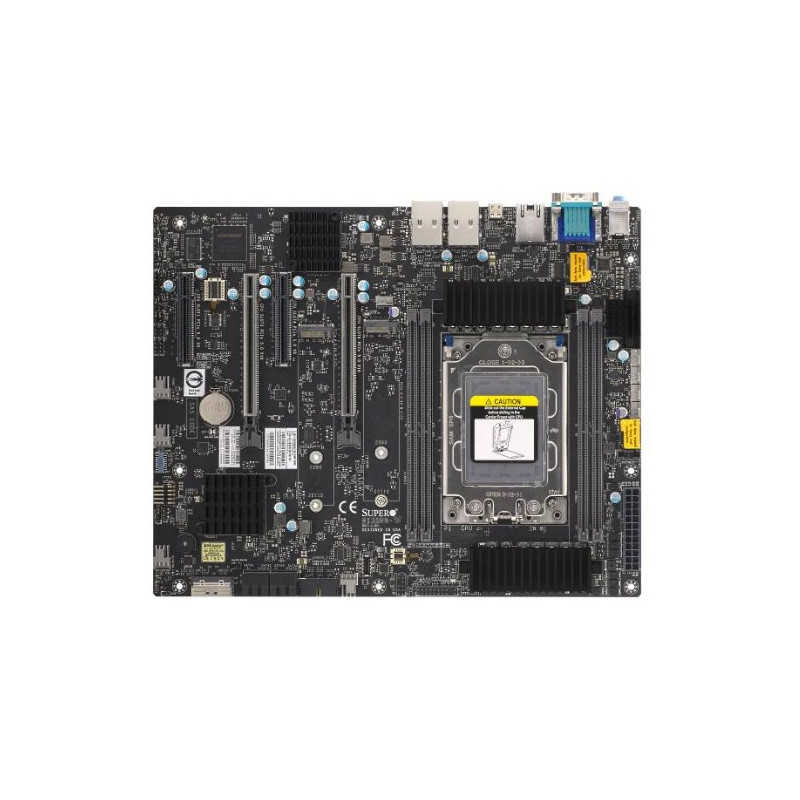SUPERMICRO MB 1xTR5 (LGA-4844), 4x DDR5, 4x SATA, 2x M.2, PCIe 5.0 (2 x16, 1 x4), 1Gb,