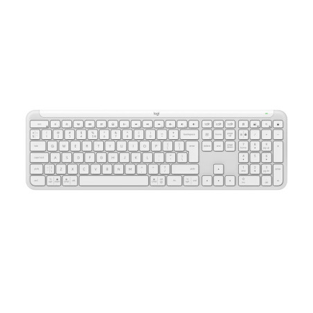 Logitech Wireless Keyboard SLIM K950 - WHITE - US INT'L 2.4GHz/BT