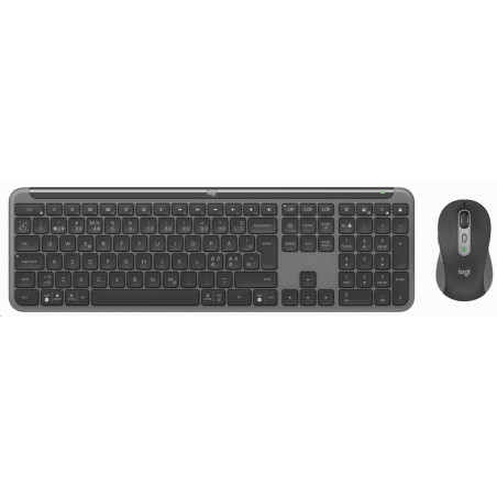 Logitech Wireless Combo SLIM MK950 for business - GRAPHITE - US INT'L-2.4GHz/BT