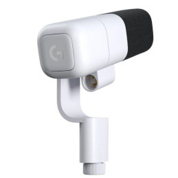 Logitech G Yeti Studio Active Dynamic XLR Broadcast Microphone with ClearAmp - WHITE