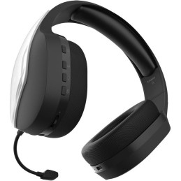 Zalman headset ZM-HPS700W / herní / náhlavní / bezdrátový / 50mm měniče / 3,5mm jack / bíločerný