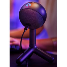 Logitech Yeti Orb RGB Gaming Mic with LIGHTSYNC - BLACK - USB