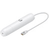 Ubiquiti INS-3AF-O-G - Gigabitový PoE konvertor 802.3af/24V, venkovní, bílý