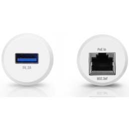 Ubiquiti INS-3AF-USB - PoE konvertor 802.3af/5V USB, vnitřní, bílý